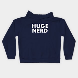 huge nerd Kids Hoodie